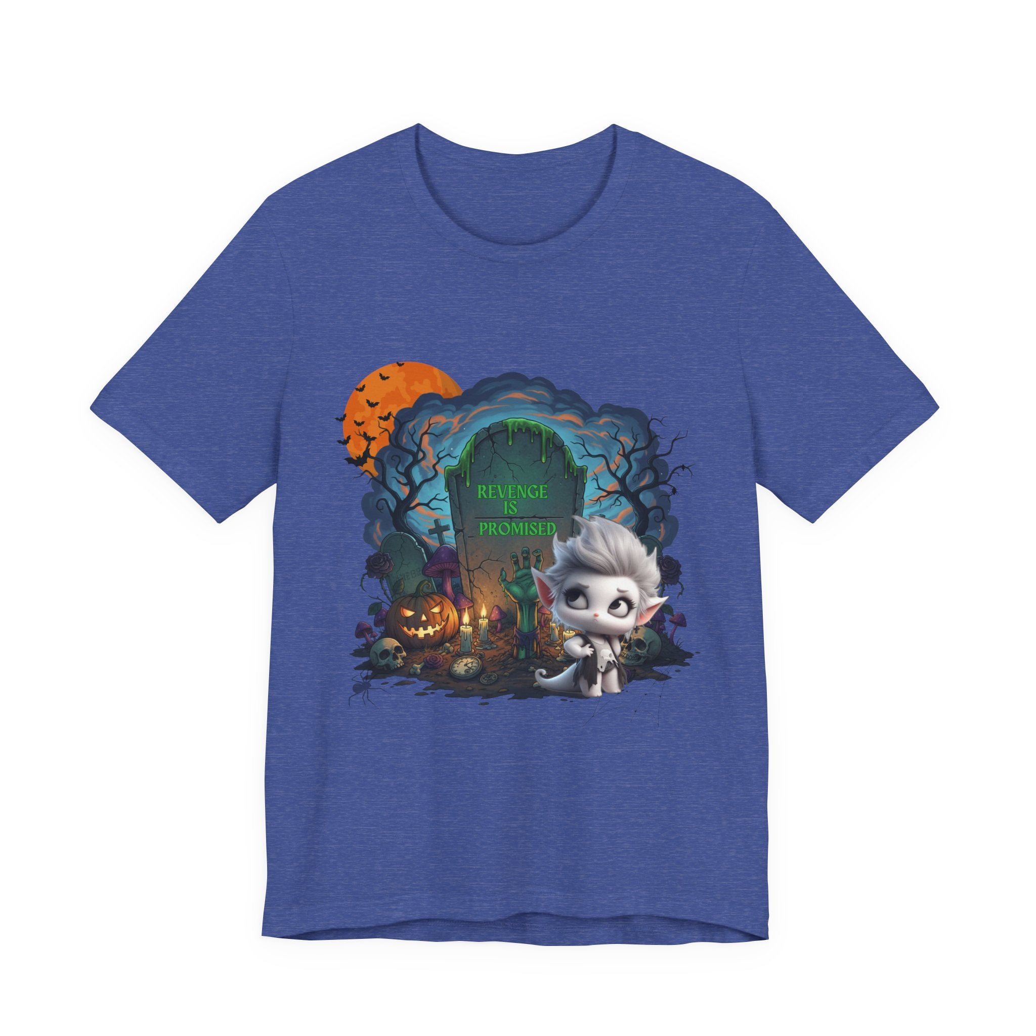 Spooky Kids' Halloween Tee, Ghostly Cute Halloween Shirt, Unisex Short Sleeve Halloween T-Shirt, Trick or Treat Shirt, Halloween Costume Top