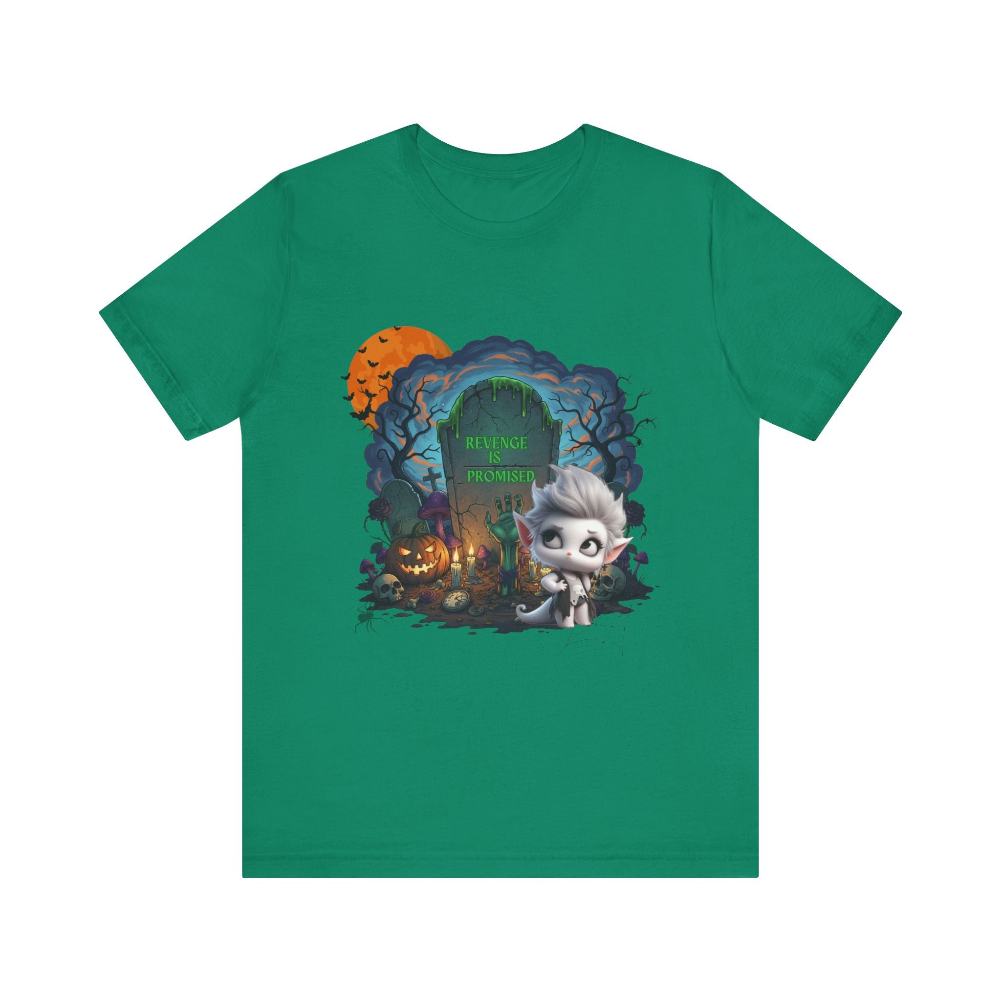 Spooky Kids' Halloween Tee, Ghostly Cute Halloween Shirt, Unisex Short Sleeve Halloween T-Shirt, Trick or Treat Shirt, Halloween Costume Top