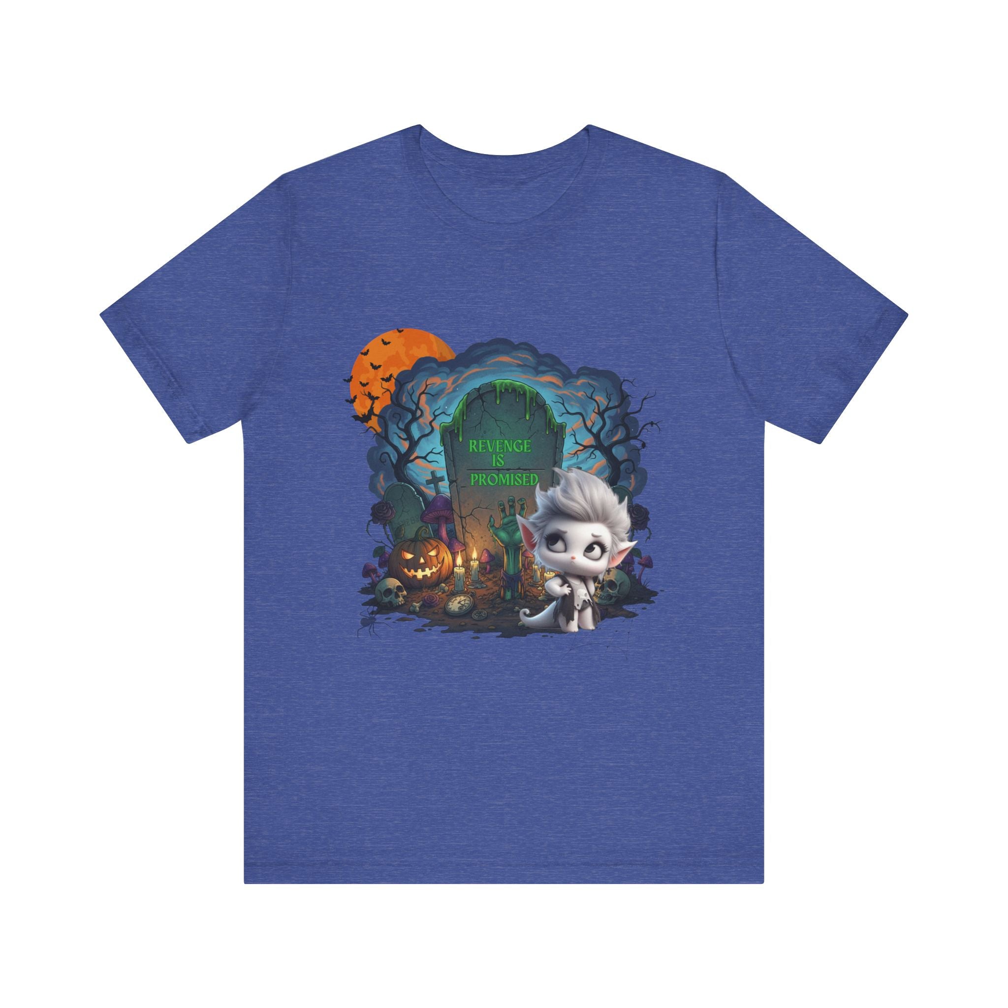 Spooky Kids' Halloween Tee, Ghostly Cute Halloween Shirt, Unisex Short Sleeve Halloween T-Shirt, Trick or Treat Shirt, Halloween Costume Top