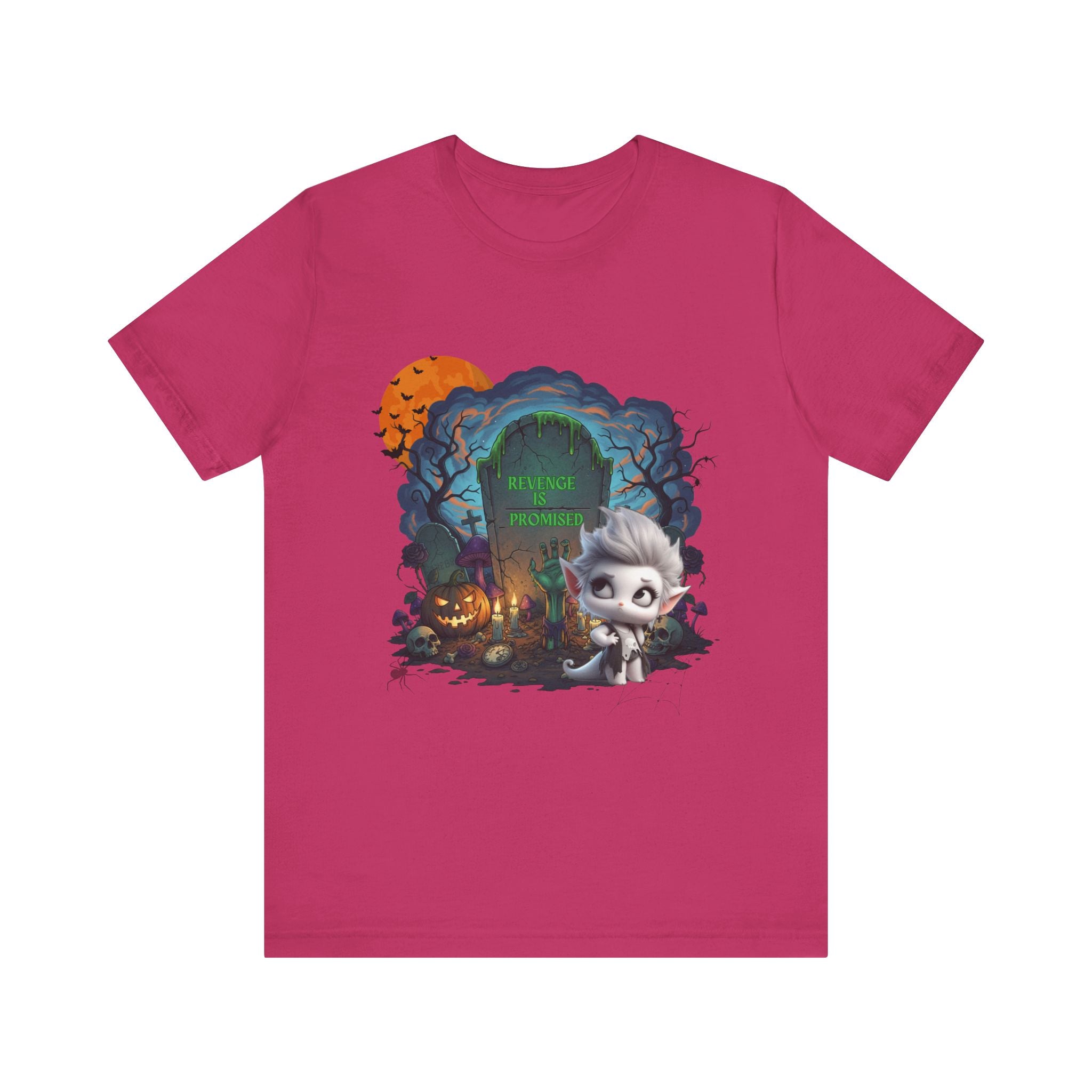Spooky Kids' Halloween Tee, Ghostly Cute Halloween Shirt, Unisex Short Sleeve Halloween T-Shirt, Trick or Treat Shirt, Halloween Costume Top