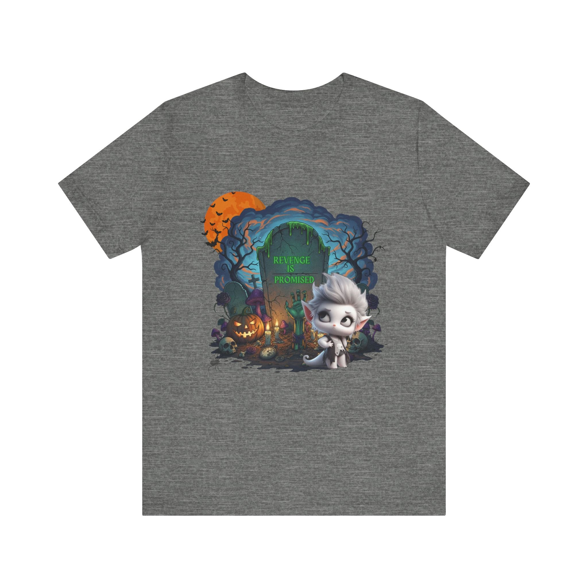 Spooky Kids' Halloween Tee, Ghostly Cute Halloween Shirt, Unisex Short Sleeve Halloween T-Shirt, Trick or Treat Shirt, Halloween Costume Top